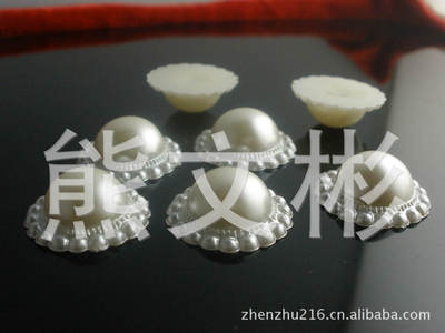 【「手機(jī)美容飾配」廠家批發(fā)優(yōu)質(zhì)ABS半面太陽花珍珠】價(jià)格,廠家,圖片,其他工藝品原料、輔料、配件,義烏市科諾電子商務(wù)商行-